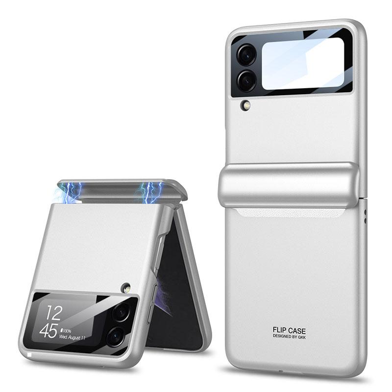 Magnetic Hinge Full Protection Galaxy Flip4 5G Case With Capacitive Pen