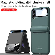 Charger l&#39;image dans la galerie, Magnetic Hinge Full Protection Galaxy Flip4 5G Case With Capacitive Pen
