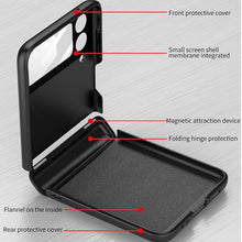 Load image into Gallery viewer, Magnetic Hinge Full Protection Galaxy Flip4 5G Case With Capacitive Pen
