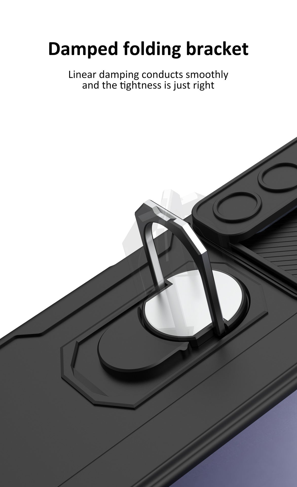 Samsung Z Fold5 Case With Folding Hinge Magnetic Bracket Armor Protective Case