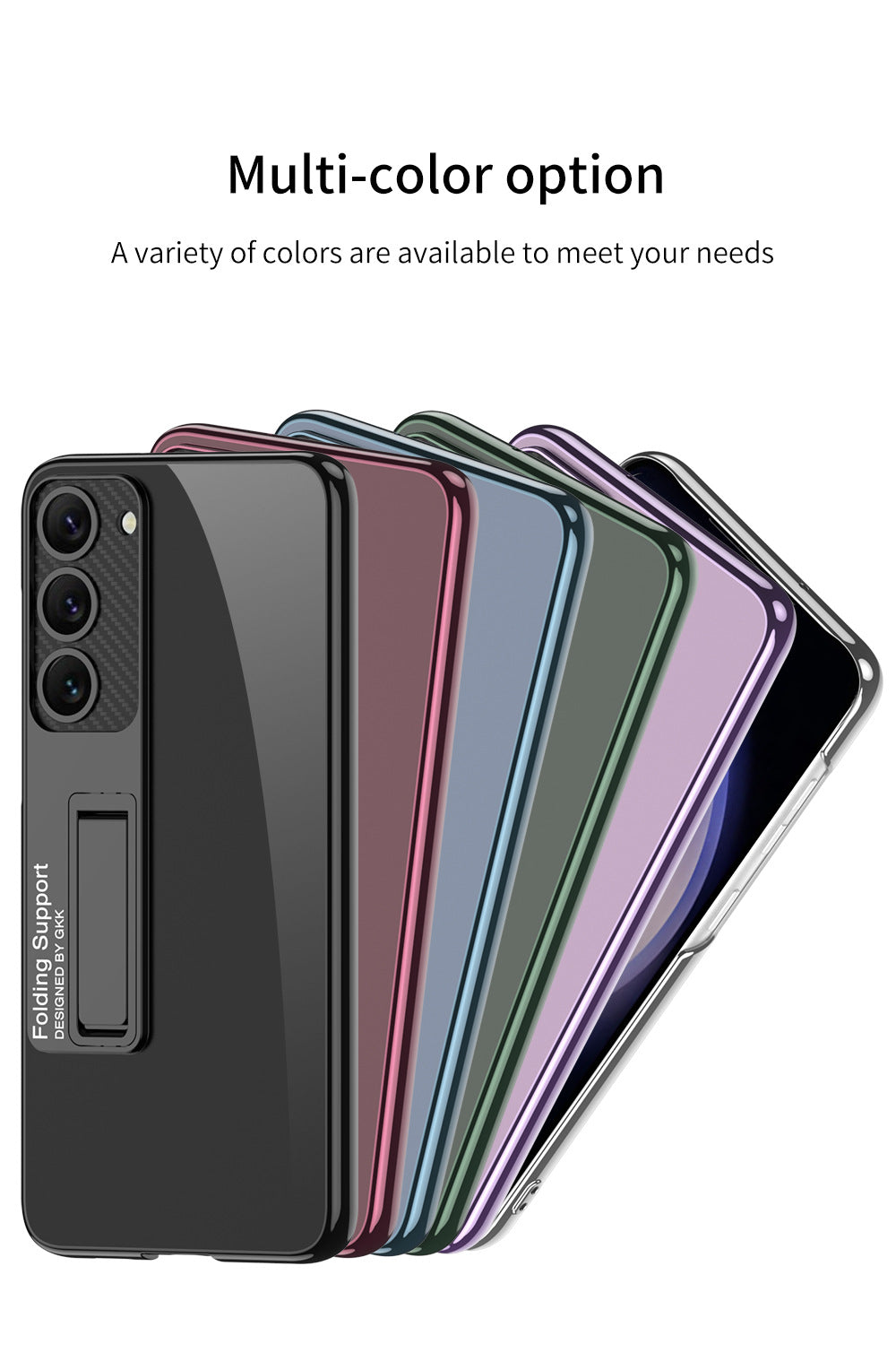 Samsung S24 series Shell Solid Color Electroplating S24ultra Phantom Protective Case