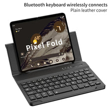 Load image into Gallery viewer, Google Pixel Fold Keyboard Holster Case WIth Pen Slot Stylus
