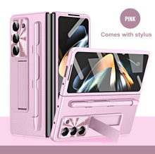 Lade das Bild in den Galerie-Viewer, Non-slip Galaxy Z Fold5 Case with Front Screen Protector &amp; Kick-Stand &amp; Pen Slot and Stylus
