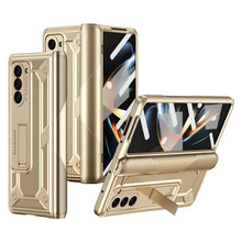 Charger l&#39;image dans la galerie, 360 All Inclusive Samasung Galaxy Z Fold5 Case With Hinge Lid &amp; Kick-stand
