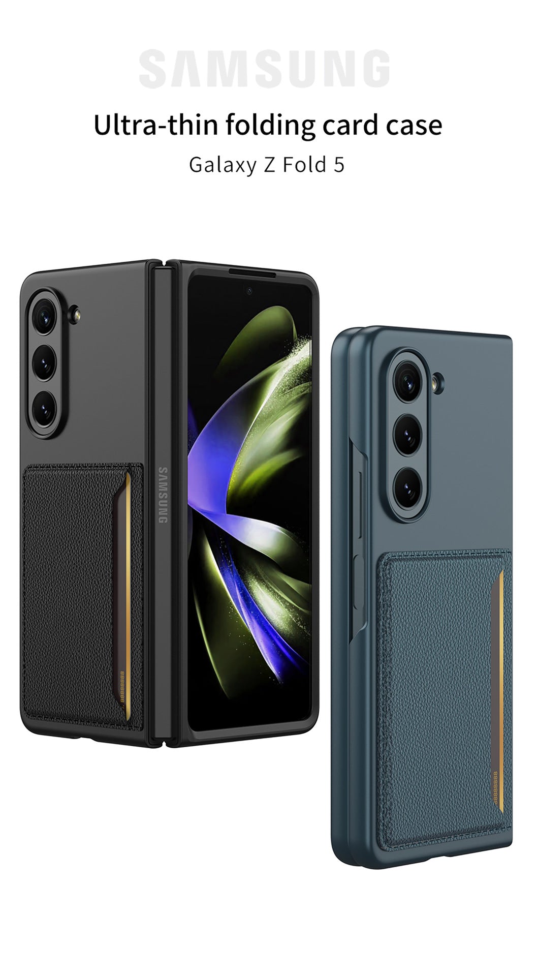 Samsung Galaxy Z Fold5 Case With Card Holder