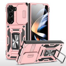 Charger l&#39;image dans la galerie, Samsung Galaxy Z Fold5 Case Armor Heavy Duty Shell Magnetic Car Holder and Lens Slide(Pre-sell)
