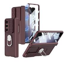 Charger l&#39;image dans la galerie, Samsung Z Fold5 Case With Folding Hinge Magnetic Bracket Armor Protective Case
