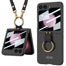 Load image into Gallery viewer, Ultra-thin Delicate Strap Samsung Flip5 Phone Case Bracket Case
