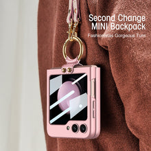 Charger l&#39;image dans la galerie, Ultra-thin Delicate Strap Samsung Flip5 Phone Case Bracket Case
