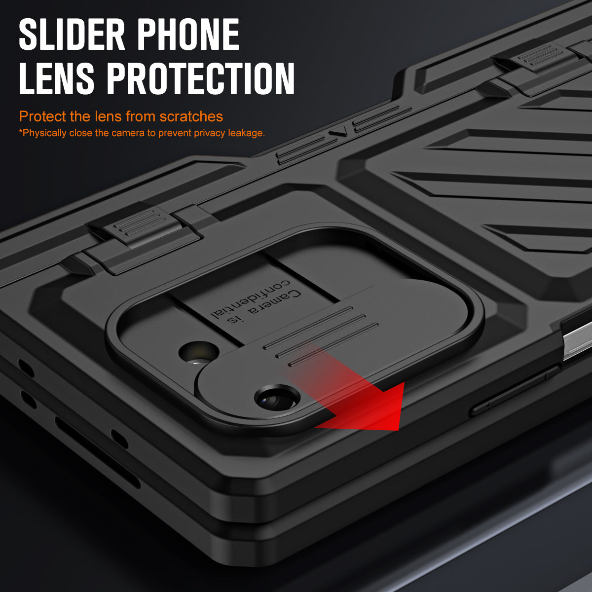 Ultra Strong Drop Prevention Case For Samsung Galaxy Z Fold5 With Bracket and Front Film Free Stylus