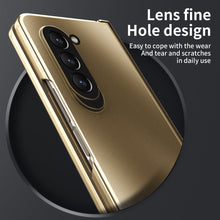 Carregar imagem no visualizador da galeria, Electroplating All-inclusive Drop-proof Galaxy Z Fold5 Case with Screen Protector
