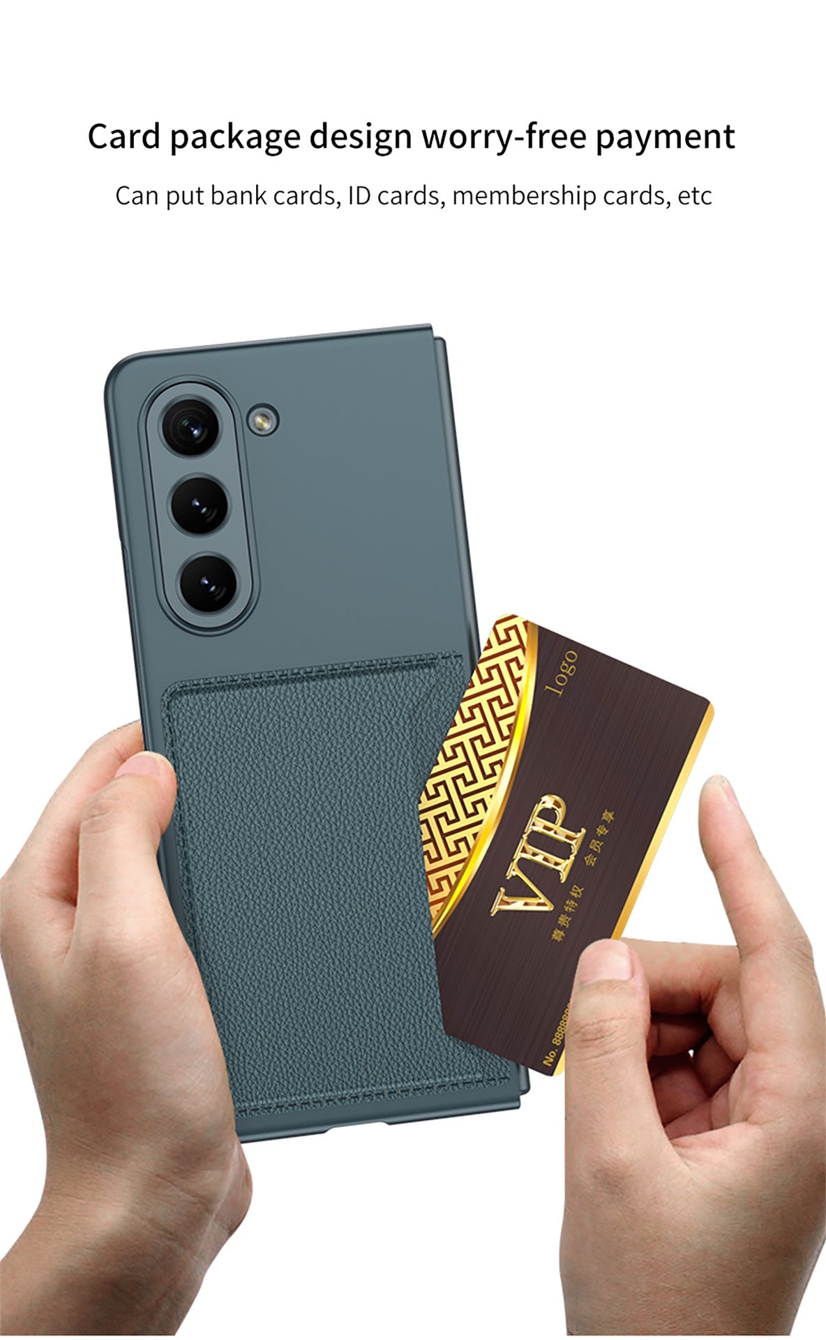 Samsung Galaxy Z Fold5 Case With Card Holder