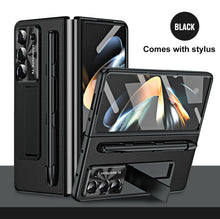 Carregar imagem no visualizador da galeria, Non-slip Galaxy Z Fold5 Case with Front Screen Protector &amp; Kick-Stand &amp; Pen Slot and Stylus
