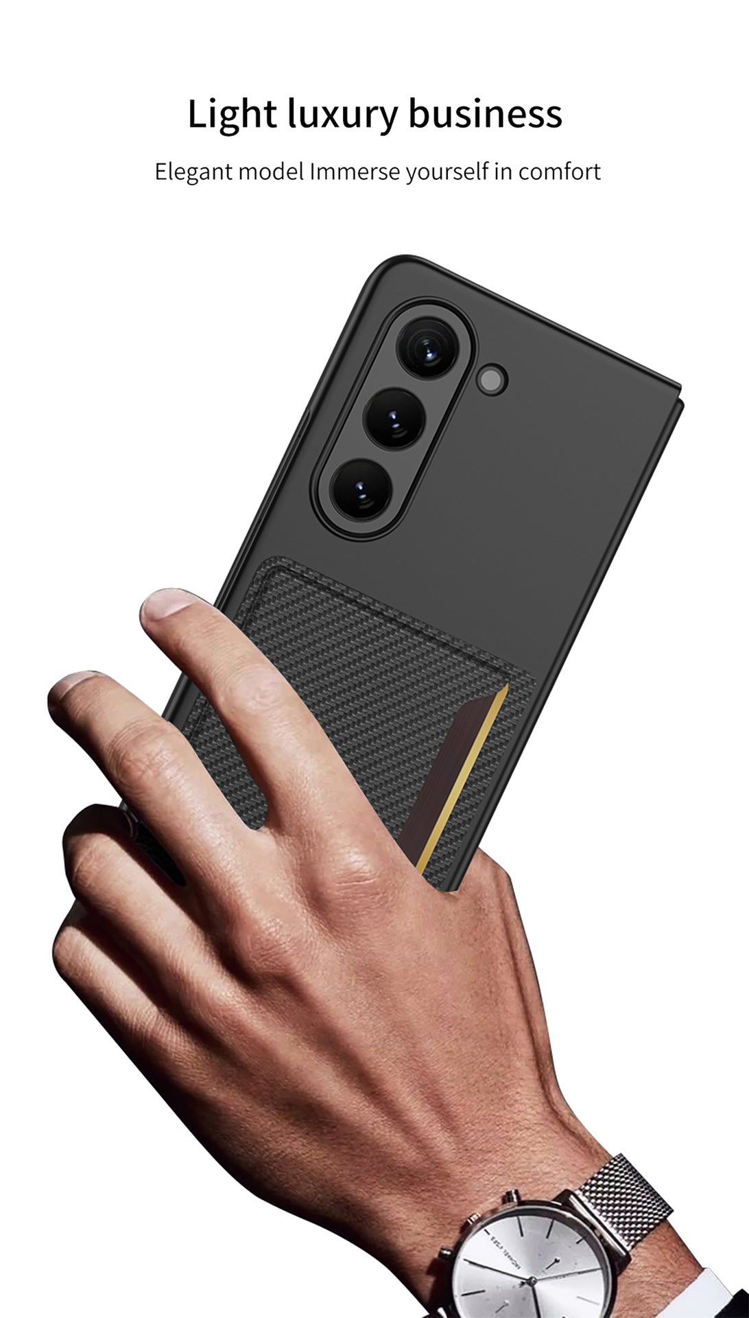 Samsung Galaxy Z Fold5 Case With Card Holder
