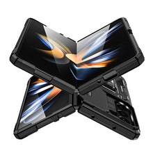 Lade das Bild in den Galerie-Viewer, Samsung Galaxy Z Fold5 Case Armor Heavy Duty Shell Magnetic Car Holder and Lens Slide(Pre-sell)
