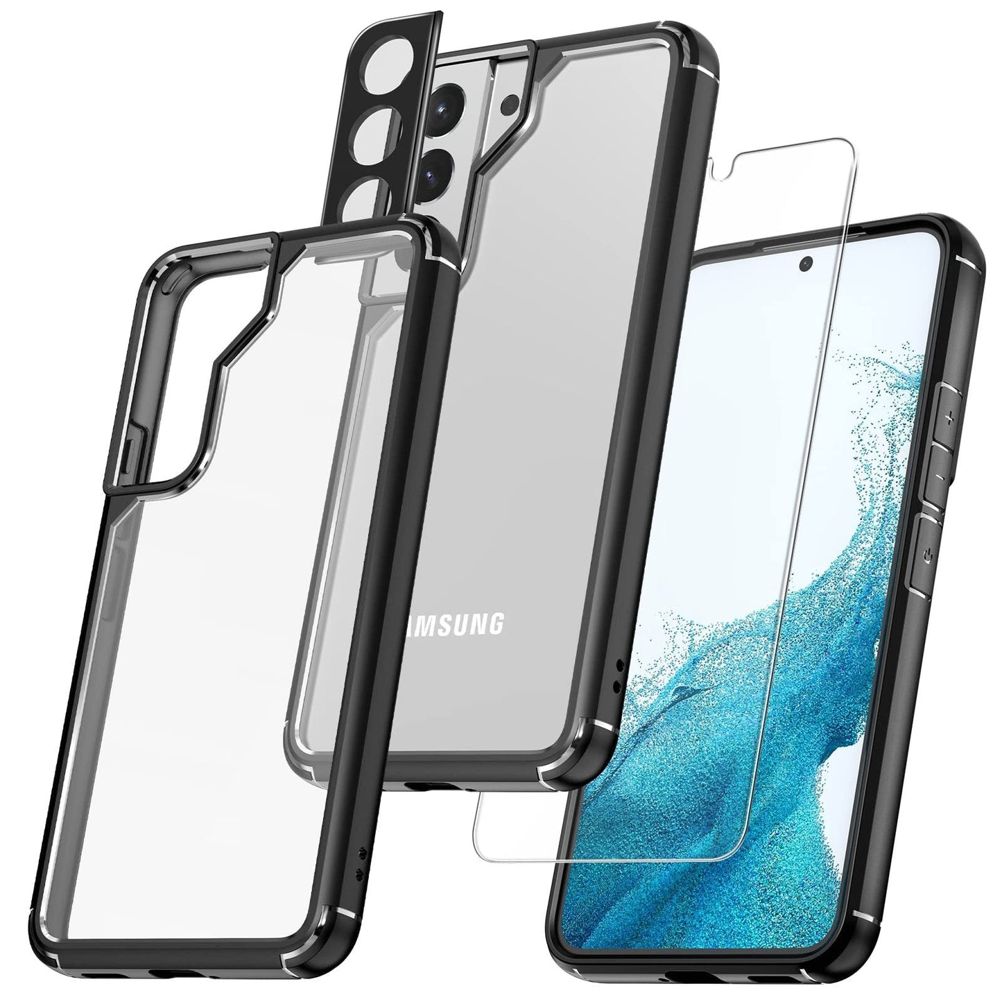 S23Ultra S23 Series Phone Case / Screen Protector / Lens Film set