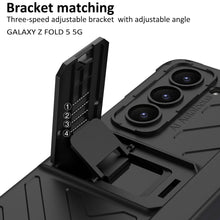 Lade das Bild in den Galerie-Viewer, Samsung Galaxy Z Fold5 Magnetic Full Cover Armored Slide S Pen Case
