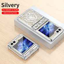 Charger l&#39;image dans la galerie, Luxury Electroplated Samsung Flip5 5G Case All-inclusive Drop-proof Protective Case
