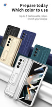 Cargar imagen en el visor de la galería, 360 All Inclusive Samasung Galaxy Z Fold5 Case With Hinge Lid &amp; Kick-stand
