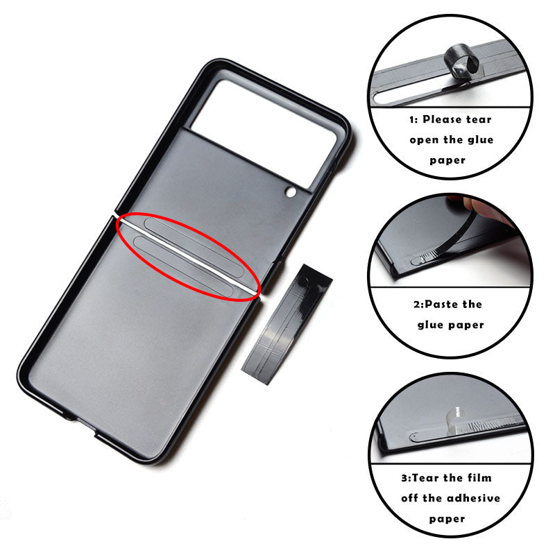 Premium PU Leathe Case for Samsung Galaxy Z Flip 3 Scratch-Resistant Solid Color Cover for Samsung Galaxy Z Flip3 zflip3 5G Case