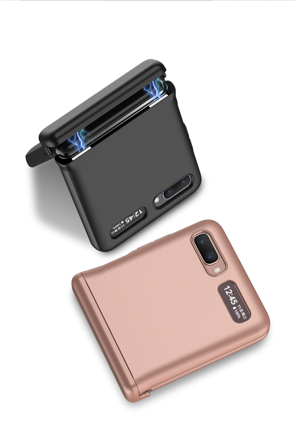 Magnetic Full Protection Case For Samsung Galaxy Z Fold 2 Flip 3 5G Hard Plastic Phone Cover For Samsung z Fold3 Flip3 Case