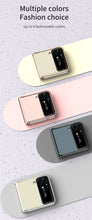 Lade das Bild in den Galerie-Viewer, Hinge Case for Samsung Galaxy Z Flip 4 5G Case Full Protection Plating Transparent
