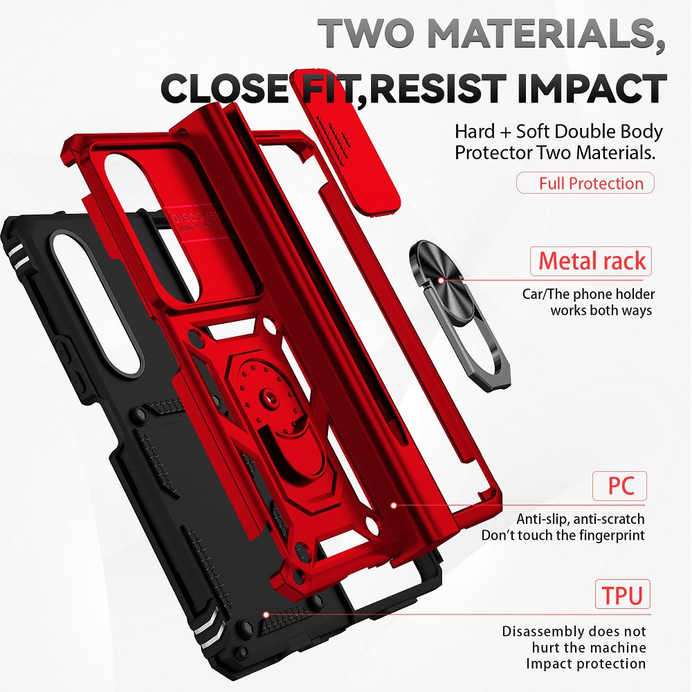 Z Fold 4 Hinge Case For Samsung Galaxy Z Fold 4 5G With S Pen Slot