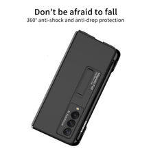 Load image into Gallery viewer, Ultra-thin Magnetic Stand Case For Samsung Galaxy Z Fold 3 5G With Edge Pen Slot Hard Phone Cover For Samsung Z Fold 3 Case
