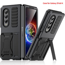 Lade das Bild in den Galerie-Viewer, Samsung Galaxy Z Fold4 5G Case Aluminum Alloy Metal Heavy Duty Protection Stand Back Cover for Samsung Z Fold4 Capa
