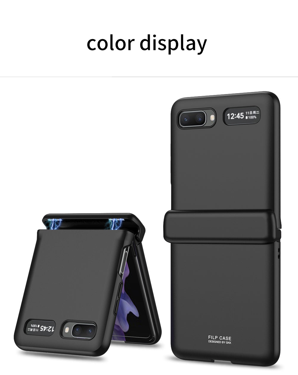 Magnetic Full Protection Case For Samsung Galaxy Z Fold 2 Flip 3 5G Hard Plastic Phone Cover For Samsung z Fold3 Flip3 Case