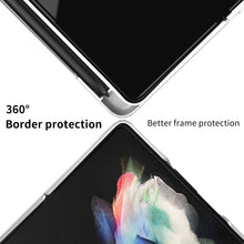 Load image into Gallery viewer, Ultra-thin Magnetic Stand Case For Samsung Galaxy Z Fold 3 5G With Edge Pen Slot Hard Phone Cover For Samsung Z Fold 3 Case
