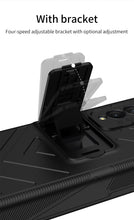 Carregar imagem no visualizador da galeria, Heavy duty Armor Magnetic Hinge Cover For Samsung Galaxy Z Fold 3 5G Case Anti-knock Stand Cover For Galaxy Z Fold 3 Funda
