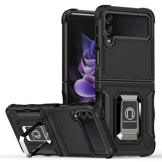 Built-in Kickstand Case for Samsung Galaxy Z Flip4 5G