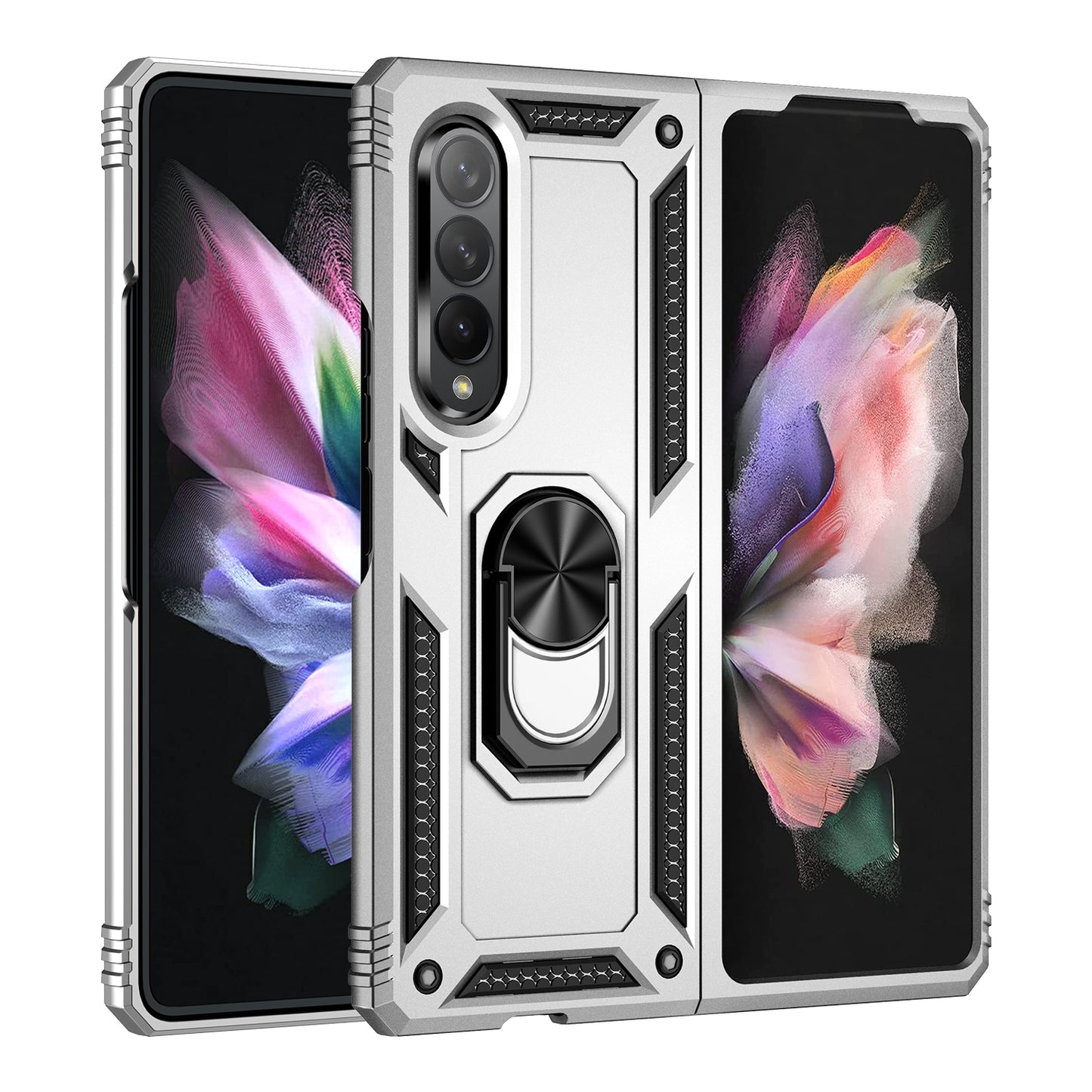 Shock Proof Stand Phone Case for Samsung Galaxy Z Fold 3 5G Fold 3 Cases