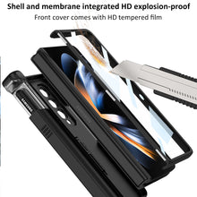 Carregar imagem no visualizador da galeria, Shockproof Armor Case For Samsung Galaxy Z Fold4 5G Cover With Magnetic Hinge Slide Pen Slot &amp; Film
