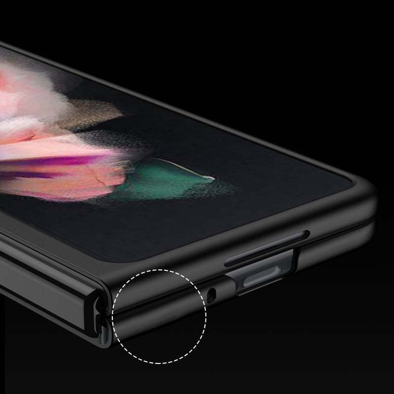 Stainless Steel Phone Case For Samsung Galaxy Z Fold 4 5G Metal Case
