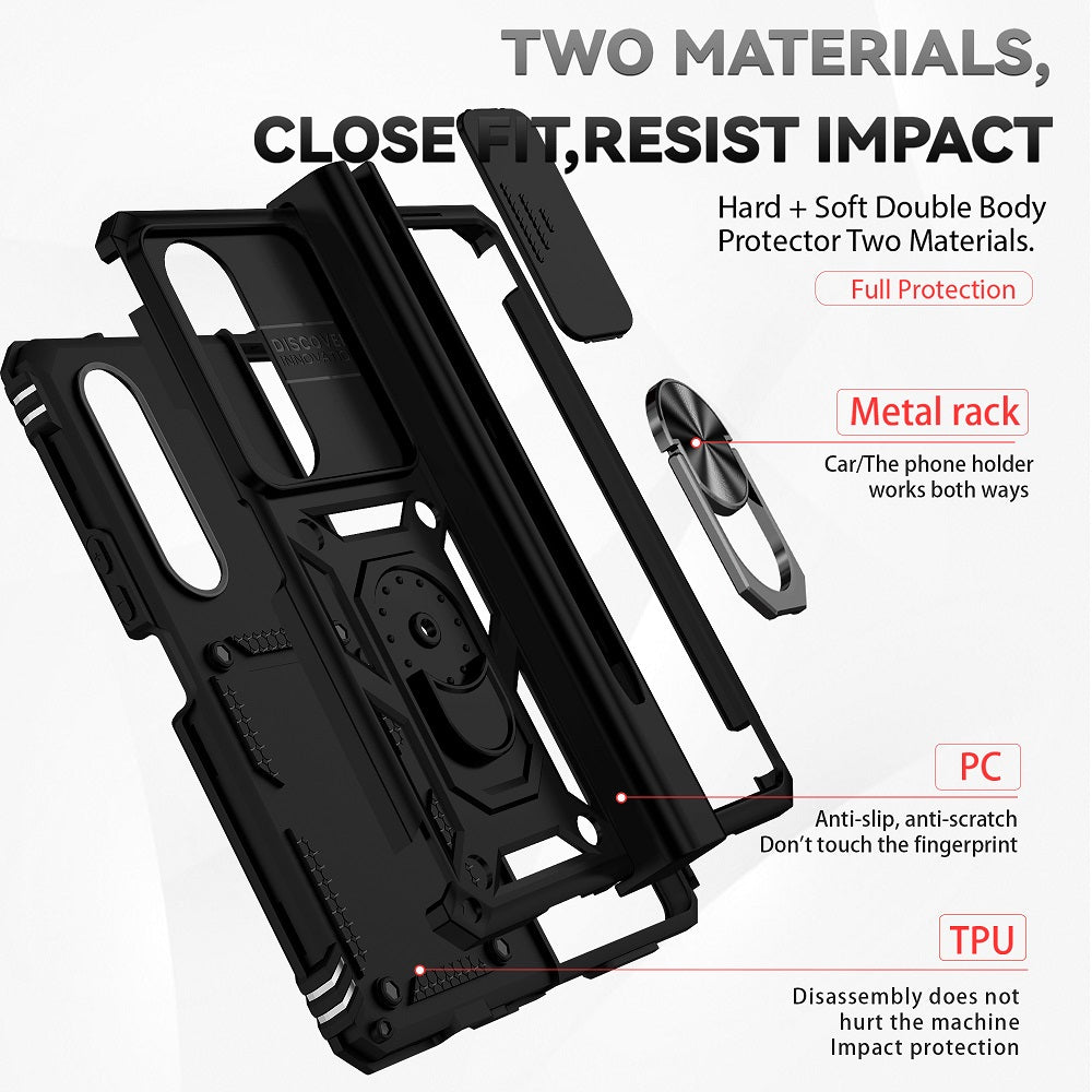 Z Fold 4 Hinge Case For Samsung Galaxy Z Fold 4 5G With S Pen Slot