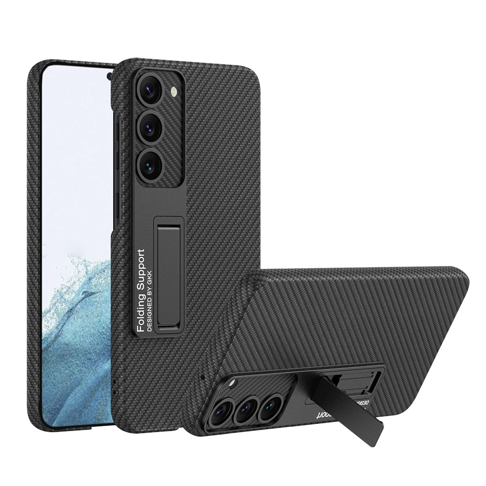 Ultra-Thin Leaather Samsung Galaxy S23 S23 Plus S23 Ultra  Leather Case for  With Kickstand