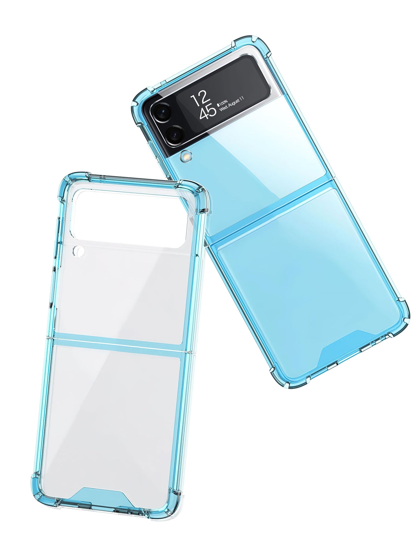 Samsung Galaxy Z Flip 4 5G Case Airbag Corner Hard Silicone Cover