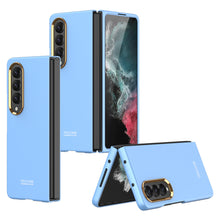 Carregar imagem no visualizador da galeria, Full-Protection Hard Case With Electroplated lens Frame For Samsung Galaxy Z Fold4 5G
