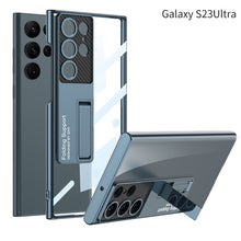Carregar imagem no visualizador da galeria, Samsung Galaxy S23 Ultra Electroplated Hard Case for Samsung Galaxy With Kickstand
