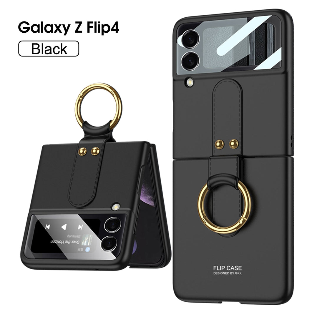 Samsung Galaxy Z Flip4 5G Ultra-Thin Hard Cover with Ring