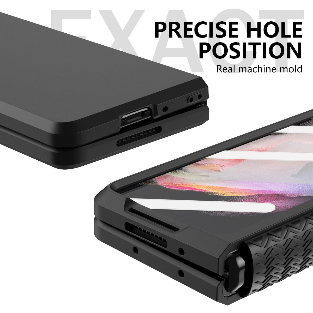 Samsung Galaxy Z Fold 3 5G Case With Front Film & TPU Hinge