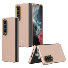 Lade das Bild in den Galerie-Viewer, Full-Protection Hard Case With Electroplated lens Frame For Samsung Galaxy Z Fold4 5G
