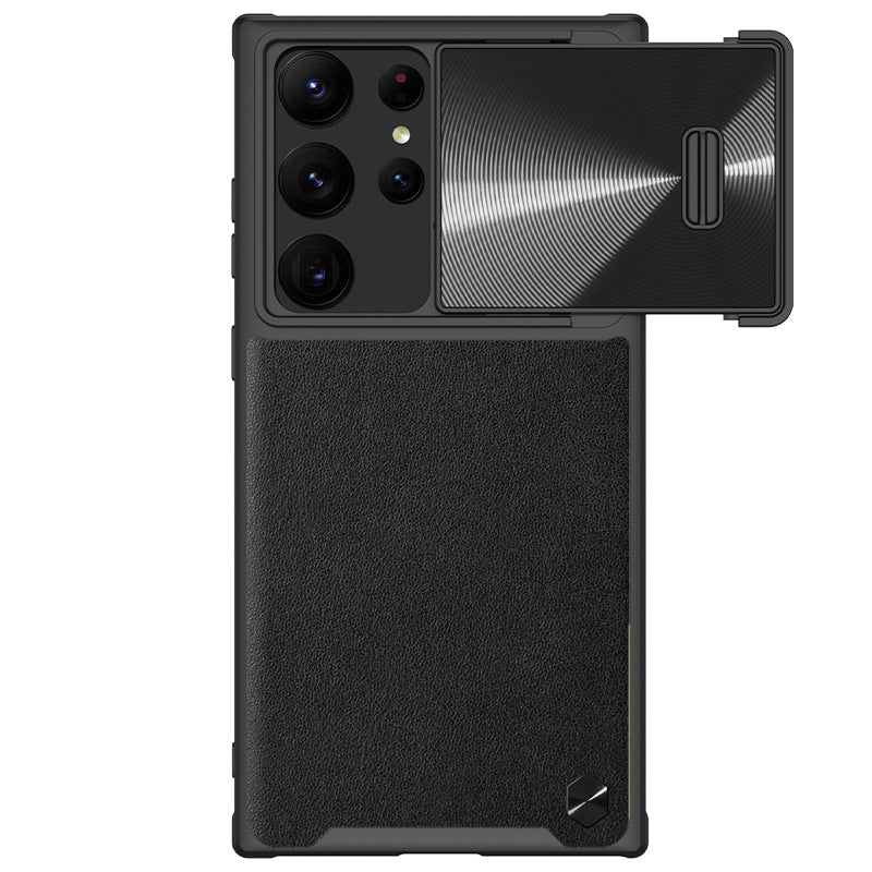 CamShield Leather Case for Samsung Galaxy S23  Galaxy S23 Plus  Galaxy S23 Ultra