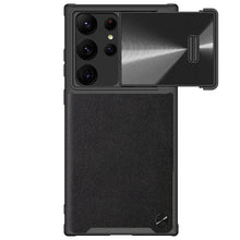 Charger l&#39;image dans la galerie, CamShield Leather Case for Samsung Galaxy S23  Galaxy S23 Plus  Galaxy S23 Ultra
