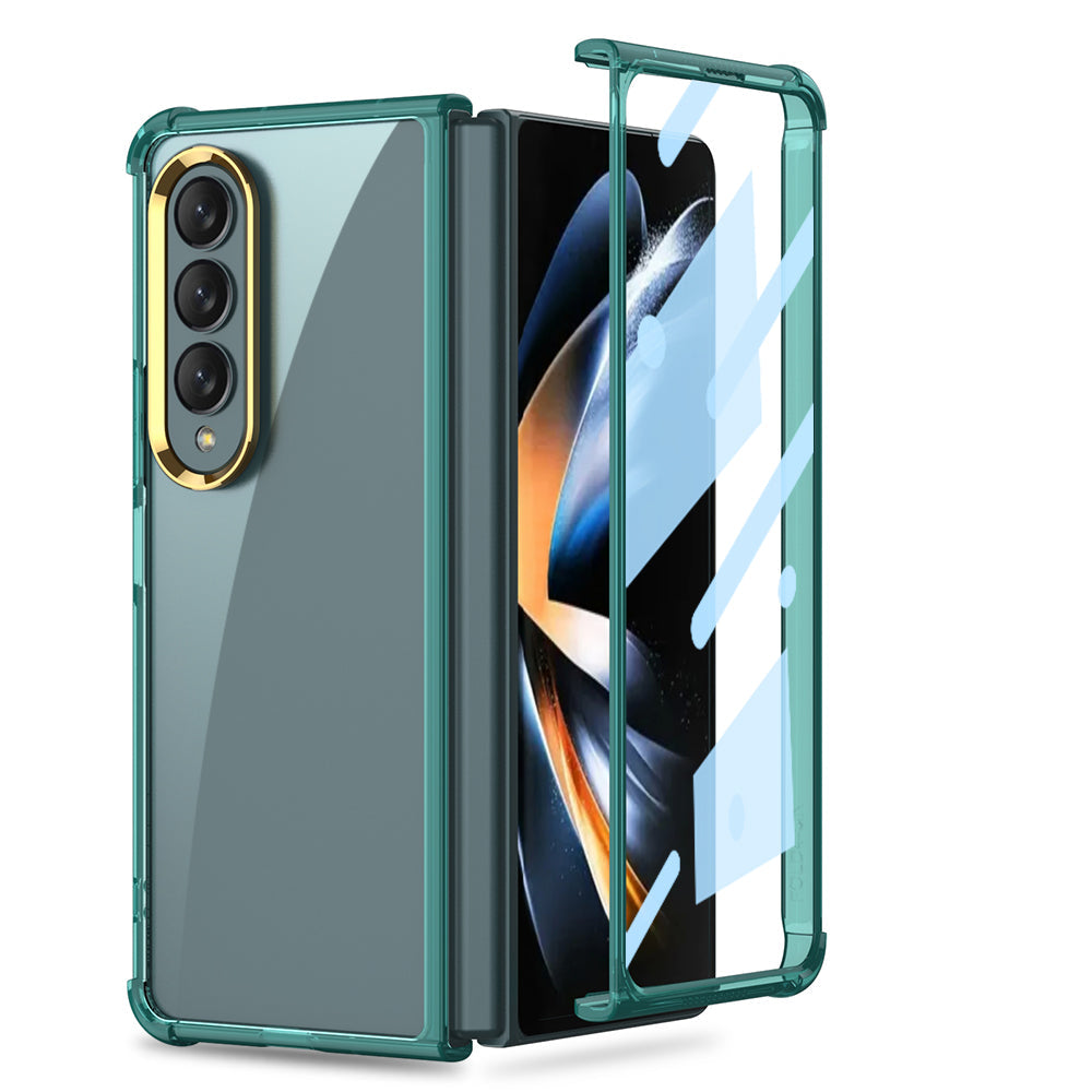Samsung Galaxy Z Fold4 5G Airbag Anti-Fall Case With Tempered Film