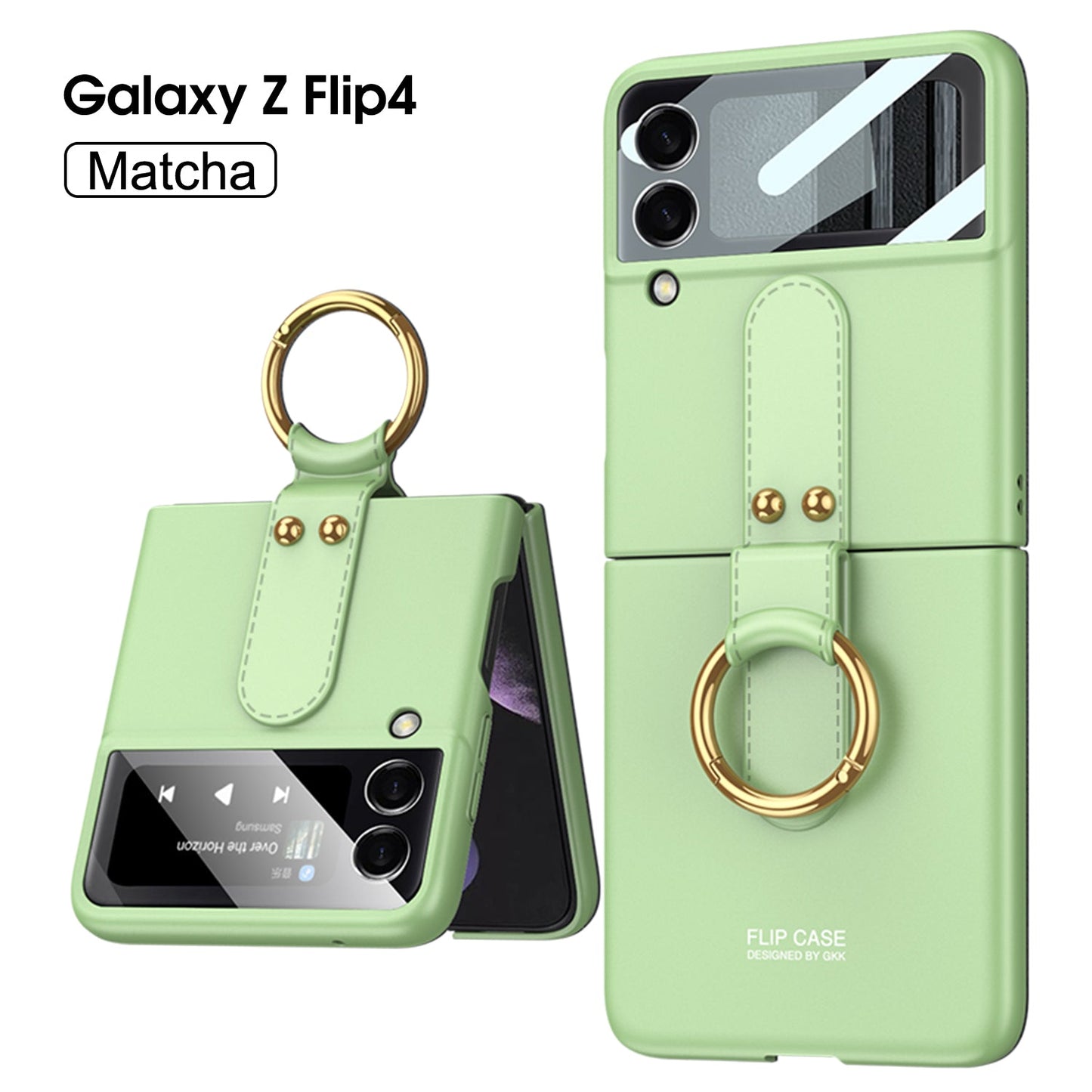 Samsung Galaxy Z Flip4 5G Ultra-Thin Hard Cover with Ring