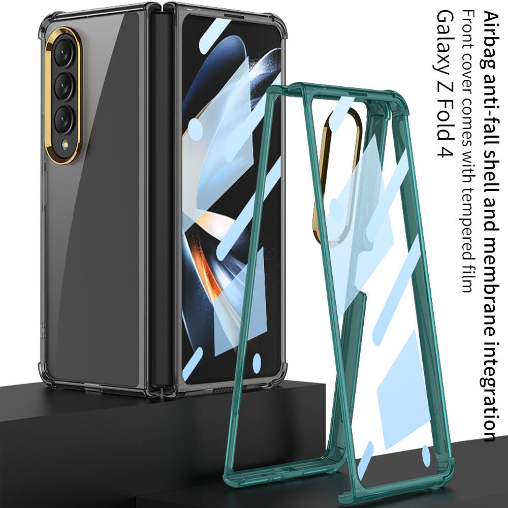 Samsung Galaxy Z Fold4 5G Airbag Anti-Fall Case With Tempered Film