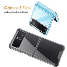 Carregar imagem no visualizador da galeria, Samsung Galaxy Z Flip 4 5G Case Airbag Corner Hard Silicone Cover
